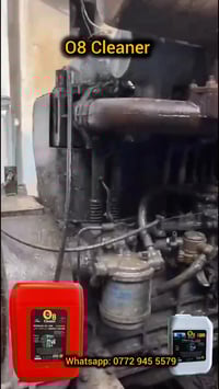 (( منظفوالشحوم المحرك O8 بدون لمس )) يذيب أصعب الزيوت والشحوم خلال دقا...