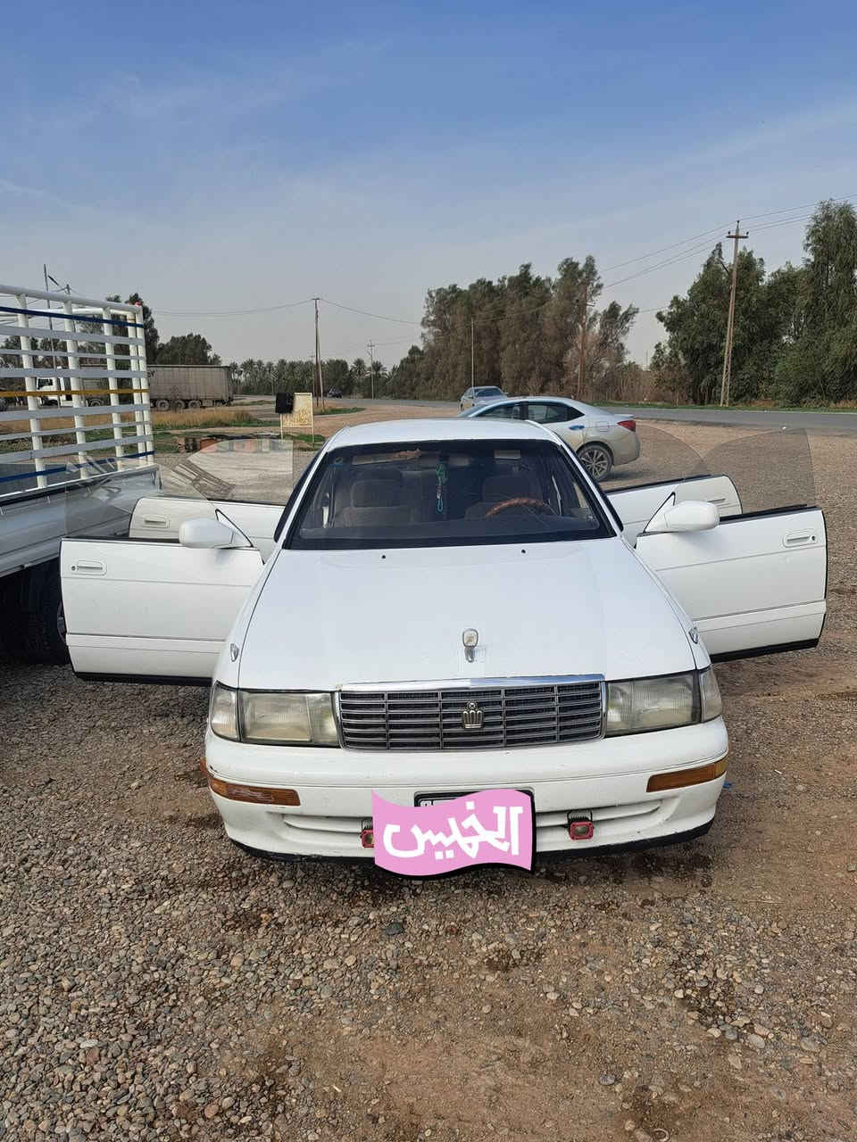 السلام عليكم
سياره كراوان بطه للبيع موديل 92
سنويه لل30تحويل ثاني يوم
كير مكينه شرط تبريد ثلج❄️
تخم تاير صدر امامي خلفي
كهربائيات كلهة شغاله
كشنات كهربائي 
صبغ حزام مكفوله من الكص ونقل جثه 
المكان ديالى شهربان
السعر 56وبيهة مجال
رقم الهاتف ***********
