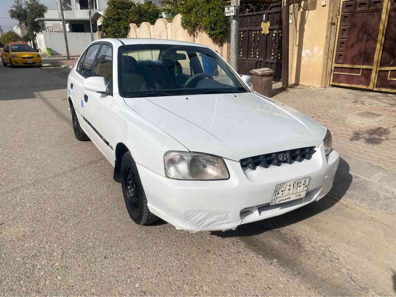 سلام عليكم 
اكسنت فيرنا موديل 2003 مشروع وطني 
تبريد تدفئة كهربائيات كير مكينة شرط 

بيهة اشويه صبغ بدون حادث قوي 
سعر 55 مجال بسيط بي 
مكان كركوك
*********** كركوك, العراق
