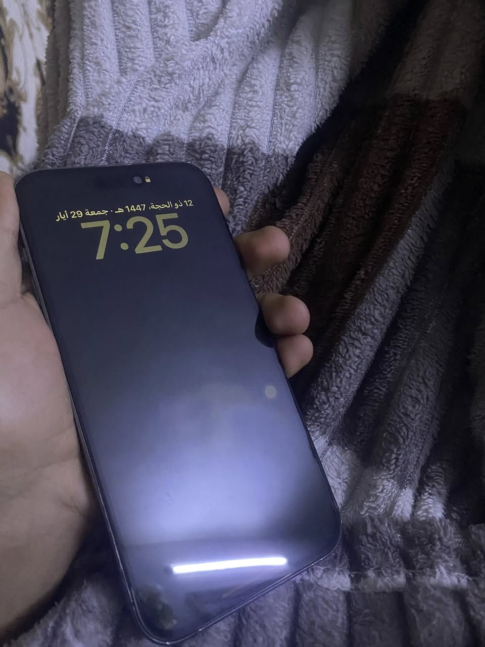 سلام عليكم 14برو ماكس ذاكره 256 بطاريه 88الجهاز فقط مبدل شاشه الجهاز مكاني بغداد الشعب السعر 600وبي مجال شي بسيط لتواصل ***********
