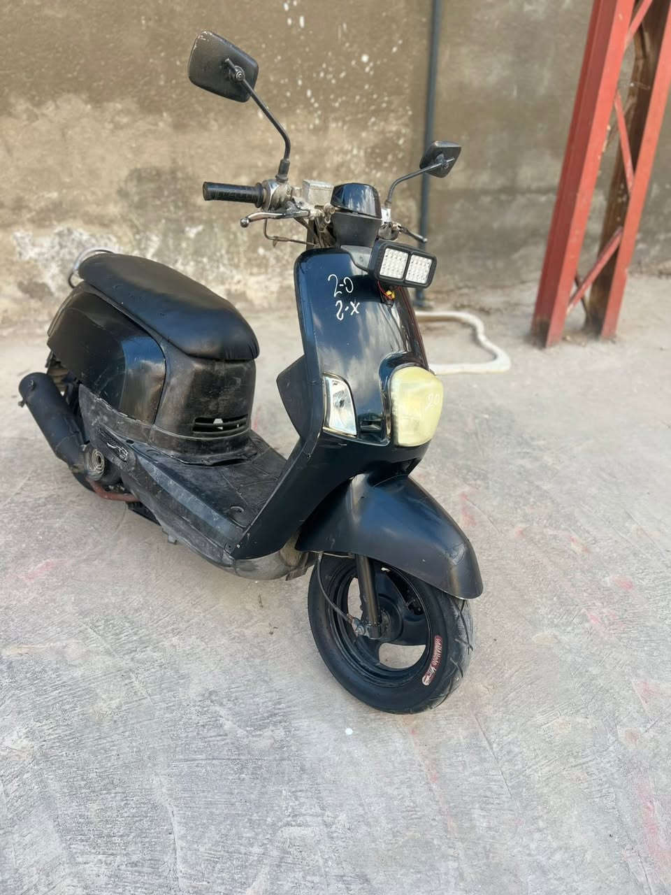 ‏السلام عليكم الدراجة للبيع السعر 400 وبها مجال***********
