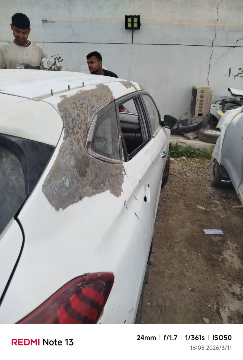 السلام عليكم
للبيع موديل ١٩ خليجي ماشية ١٠٥ 
ابيع على هذا وضعها تاخذها من السمكري جاهزة 
***********
