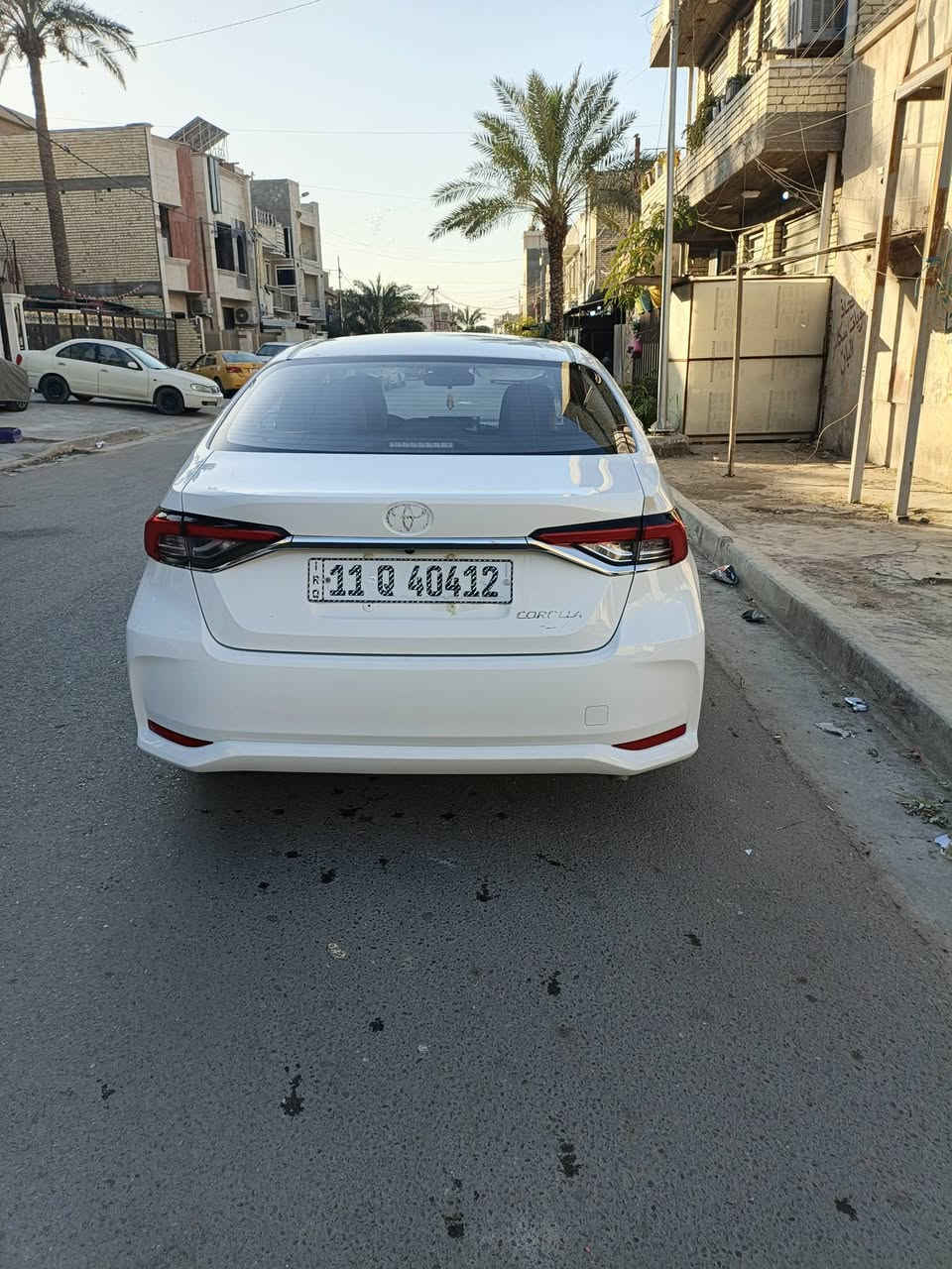 كورلا هايبرد موديل 2025 مبدل بيه قبق صندوق دعاميه خلفيه وبيه رصعات 2 صغيره بجاملغ الايمن فقط بدون يرباك بسمي ثاني يوم تحويل سعر 22 مليون
الاستفسار 
***********
