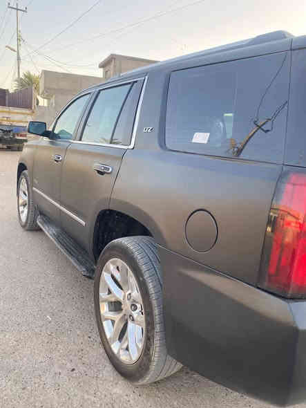 اسلام عليكم تاهو للبيع موديل 16 ماشيه 150 صبغ حزام معجون الجاملغ الخلفي السيارة  PPF اضافه انارة داخليه روز رايز السعر 255 مكاني بغداد تحويل ثاني يوم *********** واتساب
