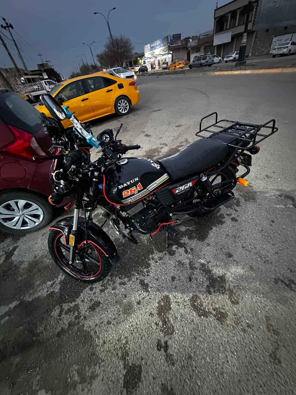 دايون موديل 2024
للبيع نضيفه 
المحرك مفتوح بس شرط كلشي امبدل بي اصلي 
سعر 2250بيه مجال اشويه 
رقم التواصل (***********)
كركوك
