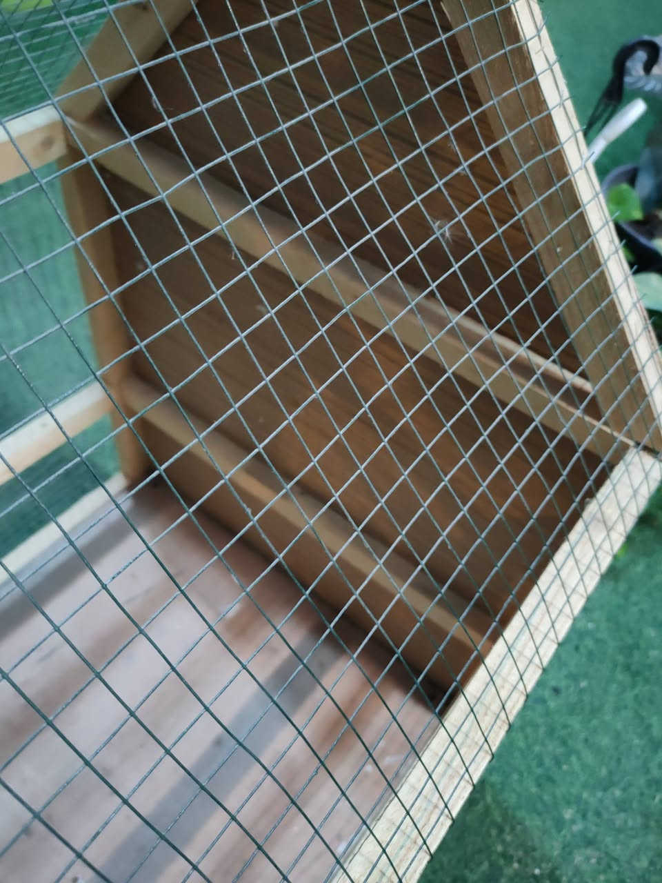 قفص خشب جديد غير مستخدم نظافة 100
ارتفاع 90↕️
عرض 55 ↔️
نزال 48 🔃
قرية الغدير 1 السعر 15 الف


**إذا كنت صاحب هذا الإعلان وتريد حذفه لأي سبب، رجاءا أرسل رسالة إلى الدعم الفني**