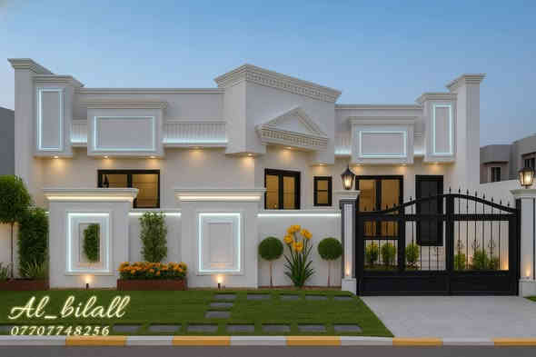 🎨 من أحدث أعمالنا
تصميم  واجهه طابق واحد بأستايل   مودرين فاخر
تصميم يجمع بين الفخامة، الهدوء المعماري، والخطوط الأنيقة.

📞 للتواصل: ***********
📍 @مكتب البلال الهندسي – بعقوبة 
🔗 الموقع على خرائط كوكل:
https://plus.codes/8H56PJXW+P4X

💬 نصمم بذوق، ننفذ بدقة.
✨ شاركونا رأيكم، أي تصميم أعجبكم أكثر؟

---

#تصميم_مزارع #تصميم_جلسات #ستايل_تركي #تصميم_خرائط #تصميم_خارجي
#ديكور_خارجي #تصميم_واجهات #تصميم_خرائط_3D #تصميم_اسكان #تصميم_يدكوري
#مكتب_البلال_الهندسي #ديالى #بعقوبة #تصميم_مودرن #تنسيق_حدائق
#تصميم_داخلي #تصميم_منازل #جلسات_خارجية #تصميم_مسابح
Al_Blill_Design #Architecture #Design #Turkish_Style #Exterior_Design #Landscape_Design
