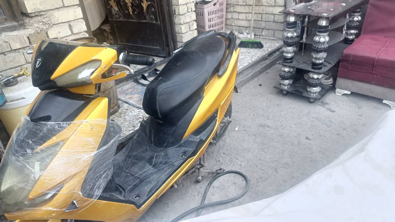 السلام عليكم دراجه شحن سكنس 6بطاريات 350 وبيها مجال ***********
