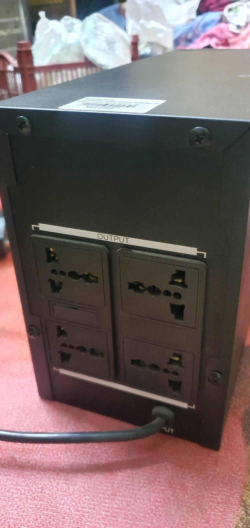 السلام عليكم 
للبيع PS4 pro  مهكر نضام 11.00 مستقر وراقي 
ذاكرة 1 تيرا نضيف بشكل ومداخل تصليح
وياه هارد خارجي توشيبا  512G

UBS 3000  ريزن اونلاين وشاشة يطلع معلومات 
الشحن والحمل ويتحول صامت وهواي اعدادات بيه
معادل فولتية يرفع وينزل ٢٢٠ v
2 يدات اصلية وياه

عنواني بغداد واكو توصيل داخل بغداد فقط 
باقي تفاصيل خاص واكو وتساب 
***********