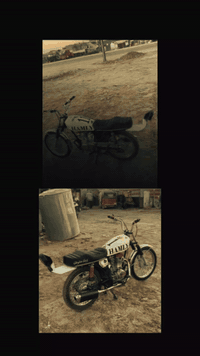 سلام عليكم دراجة للبيع ايراني نامة تيربو كلك كلك السعر 650 وبيهة مجال العنوان بغداد الامين الثانية الرقم ***********
