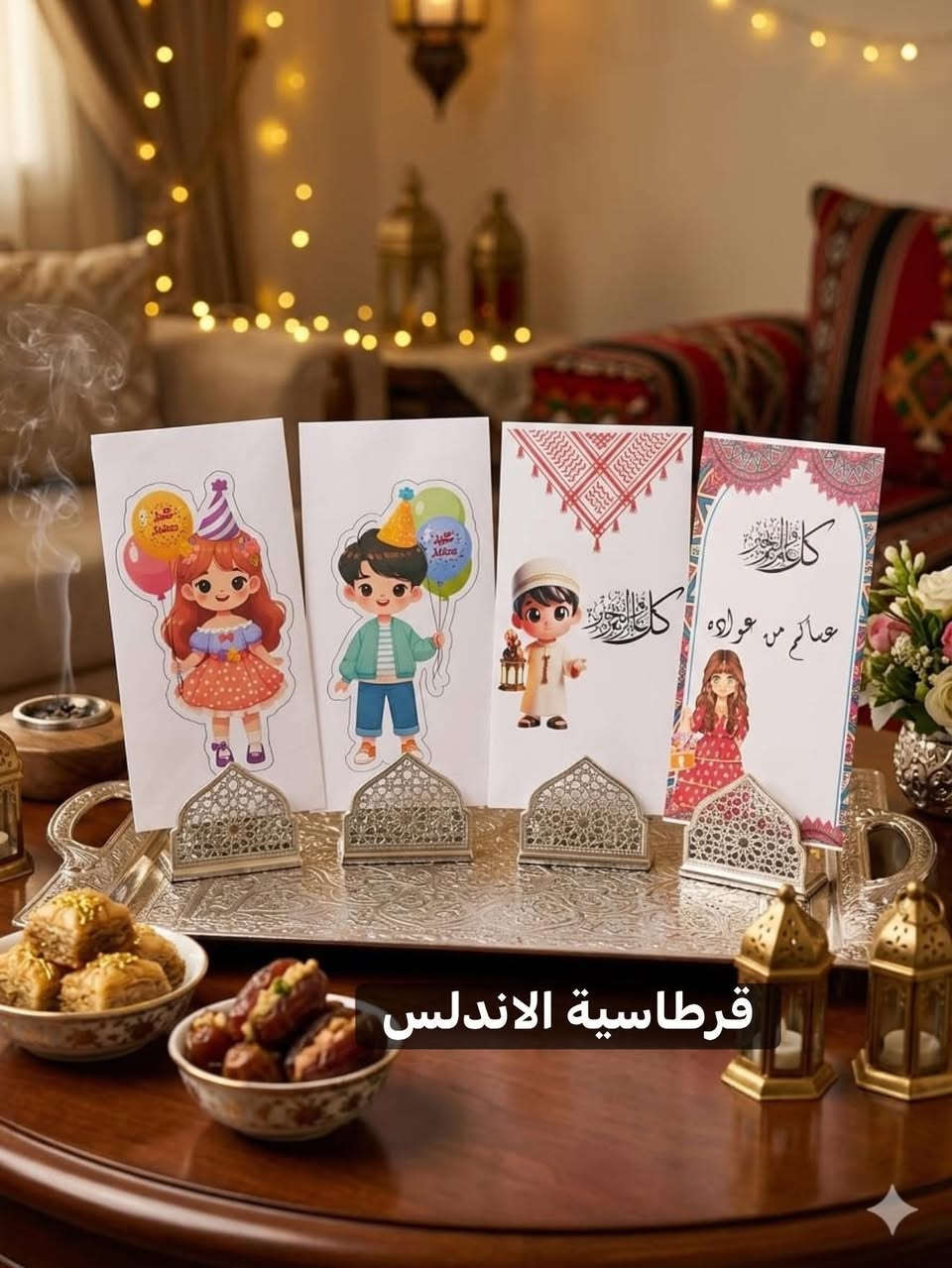 10 فائزين نختار عن طريق التعليقات(شروط المسابقة بالتعليقات)
(فرحة العيد بالعيدانية🥳🎉((ظرف العيد 8قطع ب1.000 دينار
(قرطاسية الاندلس موصل حي السكر)شارع اسواق السكر
مجاور مدرسة النعمان بن المنذر


**إذا كنت صاحب هذا الإعلان وتريد حذفه لأي سبب، رجاءا أرسل رسالة إلى الدعم الفني**