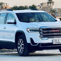 جمسي اكاديا 2023 SLT فول مواصفات عدا البانوراما مرقم اربيل بأسم شركة و...