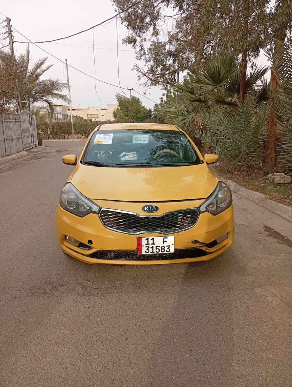 كيا فورتي للبيع موديل 2014  وارد امريكي حادثها جاملق امامي مكينه 2000 دوش مكينه وكير وصدر امامي وخلفي جديد تخم تاير جديد بيها منظومه غاز رقم بغداد الدولي الجديد تبريد تتفئه مصفره هيه وغرامات هزه جديده سنويه 28 الاستفسار على الرقم ***********  السعر 92 عنوان بغداد الرصافه
