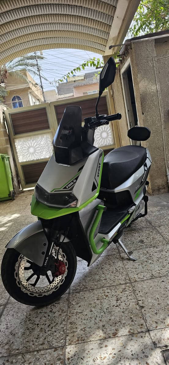 السلام عليكم شباب دراجة شحن كهربائية شركته تالين TAIL6 نوع ( الوحش سبورت * نحلة *) /SPORT/ ريدة بعده جديد استخدام اسبوع،
وصل معرض موجود بطاريات 6 كبار مسطرة 35 امبير ملف 2000 S سبورت رياضي نظام تشغيل بصمة سيكورتي تمشي ب الشحنة لمسافة 80 كيلو
 نظام ABS USP تجي لايت فنون LED حجم القادر 12 بركين امامي خلفي DX
شاشة دقة 4K تجي ستاند تعليك + ستاند جانبي دبل شعاره - عالي - ناصي - سكن
 نظام للرجوع للخلف 8 موديل 2026 سرعة حقيقى 80
تجي بصمة و سويج شاحن بعده بال جيس مدى بعيد تجوة موجودة قفل ستيرن+ جهاز إنذار
السعر ملوين و 250 و بيها مجال
مكان بغداد حي العامل
***********
