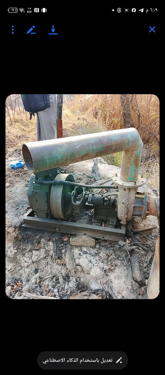 ماطور للبيع شرط شغل مايه خير من الله اللسفسار التصال عله رقم *********** سعر 450 وبي مجال  عنون بابل حله سياحي
