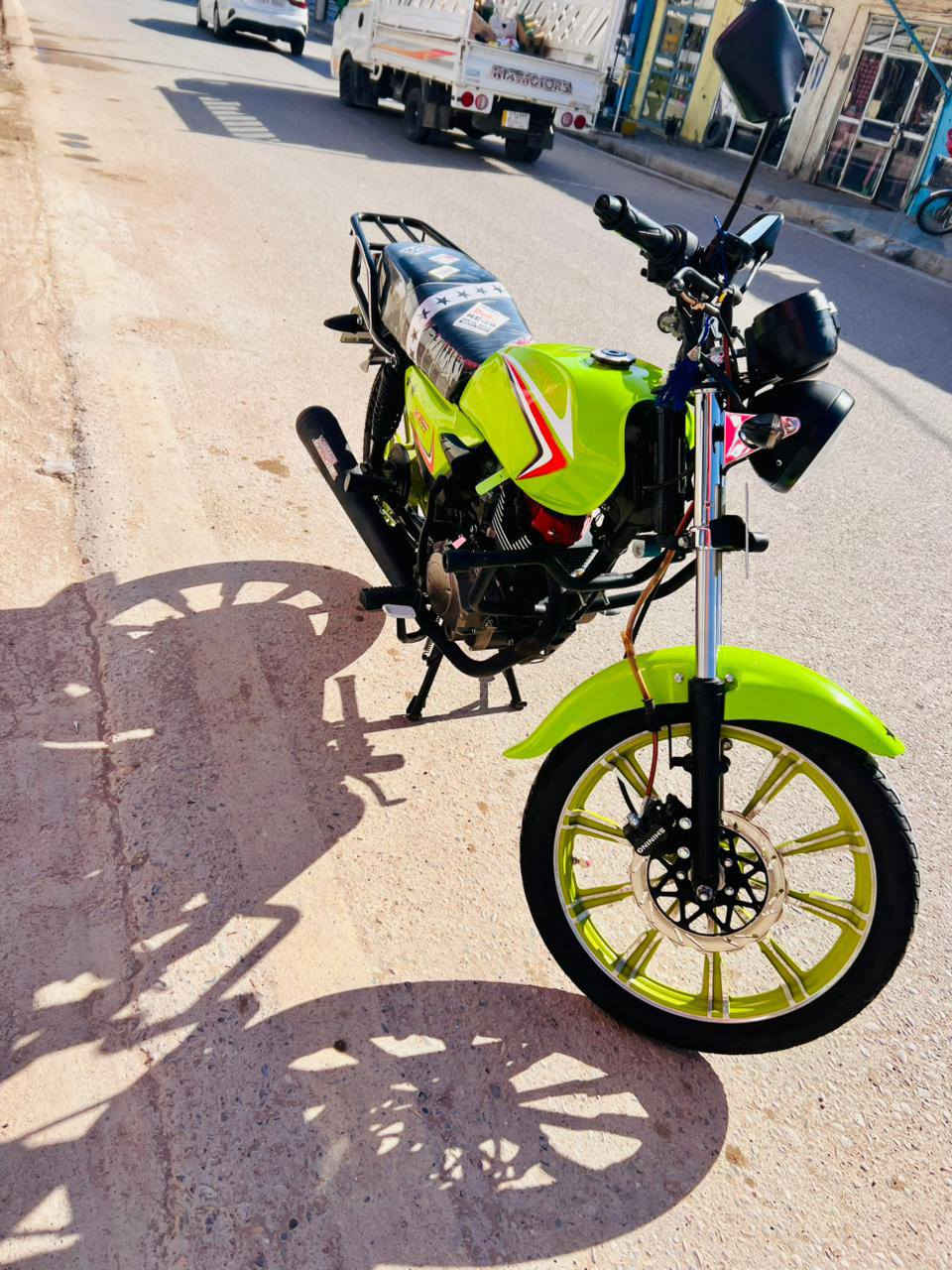 السلام عليكم شباب دراجه شأنك للبيع موديل 2023 الدراجه رقم وسنويه بعهي زيرو مكان واسط الزبيديه سعر خاص اتصل بيك خير وتدلل ***********
