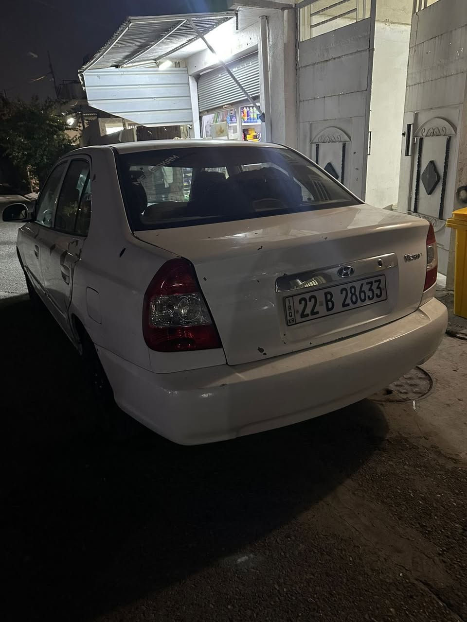 سلام عليكم للبيع هونداي بيرنا موديل 2011 بسمي بيا بونيت +جاملخ كير اوتوماتيك بل شرت محرك بل شرت تخم طيا جديد كهرابيات كولا شخال رقم اربيل تفتر بنزين موجود بدون صبخ سعر 58/ ***********
