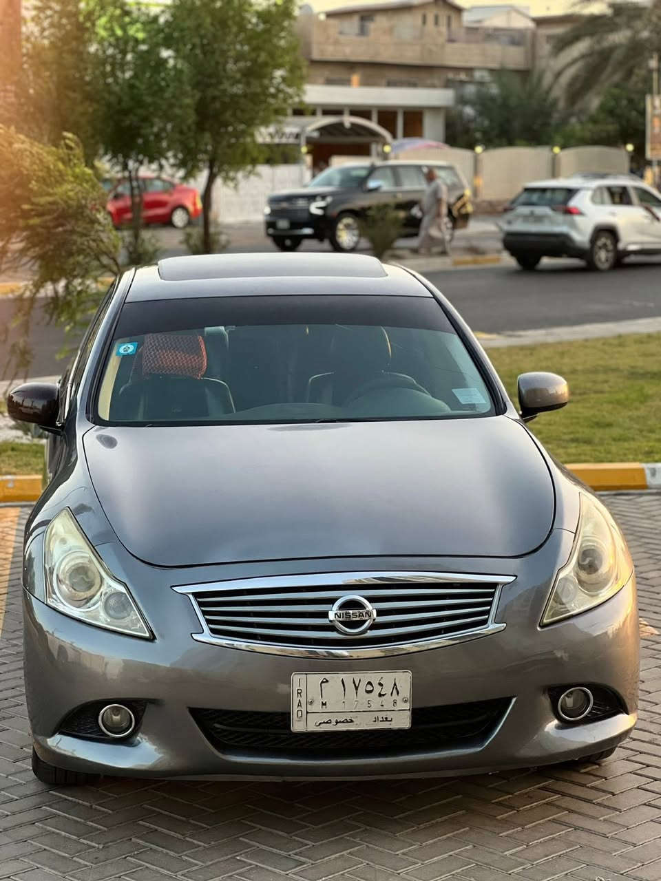 انفنتي g37x للبيع
موديل ٢٠١٣ السياره داخله غرق ضفيره وعقول جداد 
مكينه وكير كفاله برغي مامفتوح بيهن من ناحية الحداده خير من الله السيارة رزانه فول السيارة بيها طخات انطيك صفحه  

للاستفسار:***********
السعر:105$ً وللشراي ننزل بيها
