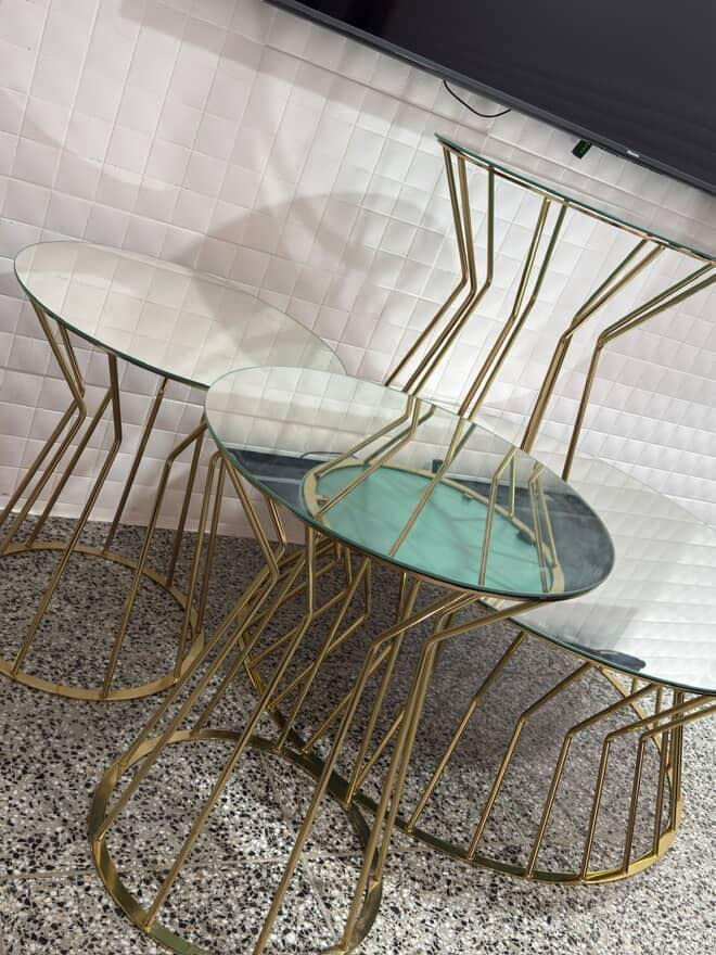 مرحباً للبيع المستعجل
جداً مضيفات و كلهن من هوم سنتر ثقيل جداً و طلاء ثابت 
كلفوني اكثر من مليون  
أبيعهم كلهم ب 450  

و الثريا هدية مع براكيتات ثنين جديدات مامستخدمة .


**إذا كنت صاحب هذا الإعلان وتريد حذفه لأي سبب، رجاءا أرسل رسالة إلى الدعم الفني**