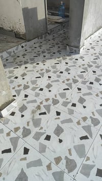 تركيب كاشي كركوك • شغل درجة اولى • مرمر