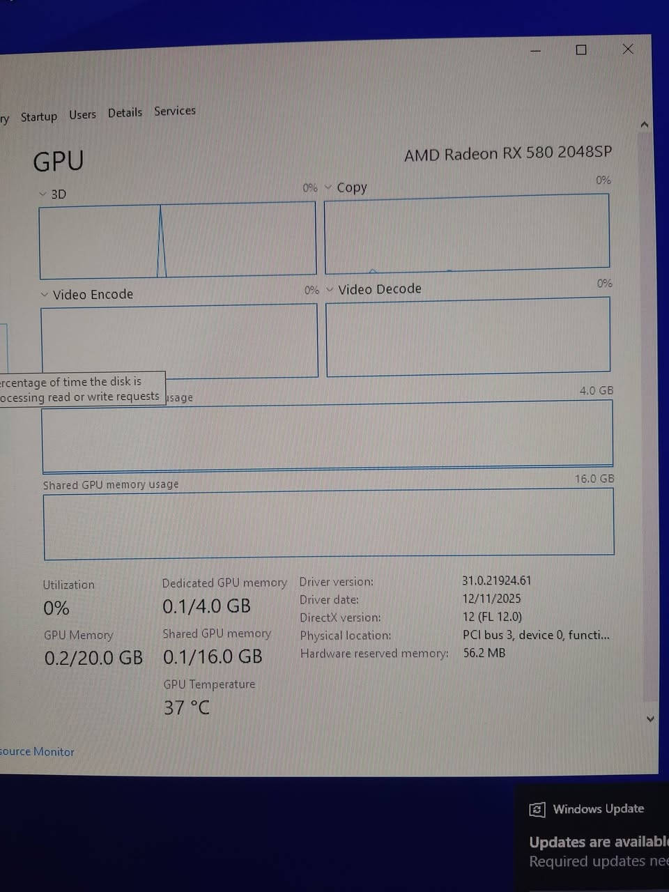 المواصفات :
Power 475W
CPU: E5 2630 V2
M.B:zsus x79 vg5
RAM: 32GB 1600MHZ
GPU: RX 580 4GB Msi
CASE: SYSTEM HP
CPU FAN:SYSTEM HP

الحرارة معالج بالأربعين وكرت بداية الستينات ثابتة 

بدون هارد نقص هاردات فقط 
مكاني بصرة متوفر توصيل داخل بصرة للشراء خاص 

الألعاب ألي جربتها 1080P high
 CS2 100FPS
  RE 8 90-110FPS
RE 3 90-110FPS
Days gone 80-90FPS
GTA V 70-90FPS
 Farcry 6 60FPS ultra
PES 21 Arabic 120-130FPS ultra
APEX legends 90-110FPS


**إذا كنت صاحب هذا الإعلان وتريد حذفه لأي سبب، رجاءا أرسل رسالة إلى الدعم الفني**