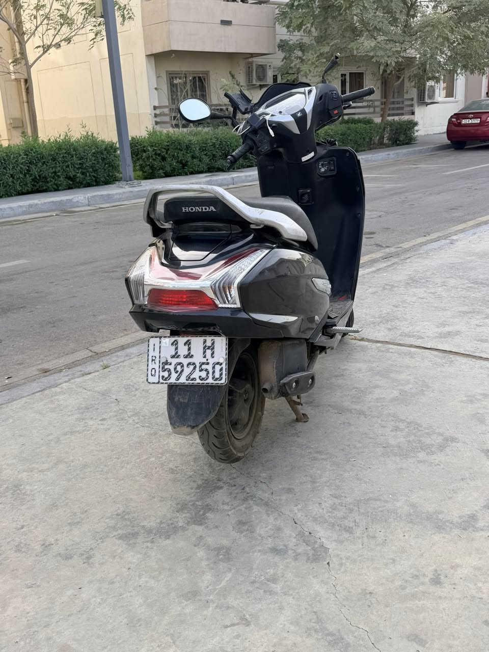 سلام عليكم دراجه هوندا اكتفا مرقم بغداد موديل 21 تحويل ثاني يوم باسمك محرك 125 مكفوله من كلشي بصمه مو سلف هواي مواصفات بيه للبيع للاستفسار ***********
