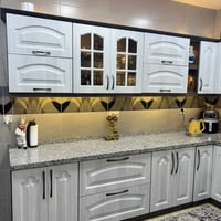 كاونتر خشب يم شركه السنديان قياسات السنك ٢ متر ،٤٠ سم الكاونتر الجهه ا...