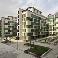 شقة ٢+١ • مجمع Life Towers • للإيجار