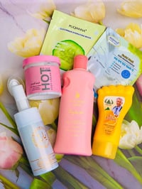 بوكس عناية متكامل • ماسكات ورقية • تنت خوخ