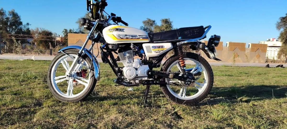 سلام عليكم دراجه خمسه كير سيفان رقم نكليزي نجف مداورثاني يوم  موديل 2023 سعر 1400وبيها مجال مكان الدراجه نجف رقم *********** كهربائيات كله شغاله كلشي مناقصه الدراجه
