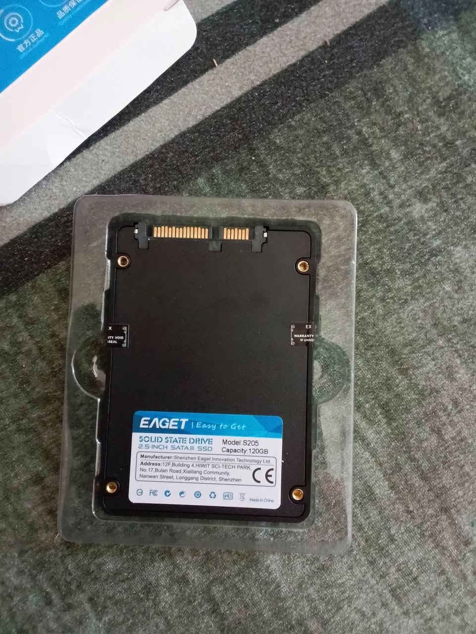 السلام عليكم ورحمه الله وبركاته اخواني
موجود SSD بسرعه 530BM/s

و الحجم 120GB 

السعر على الخاص و الرقم *********** موجود واتس اب

العنوان واسط الموفقيه
