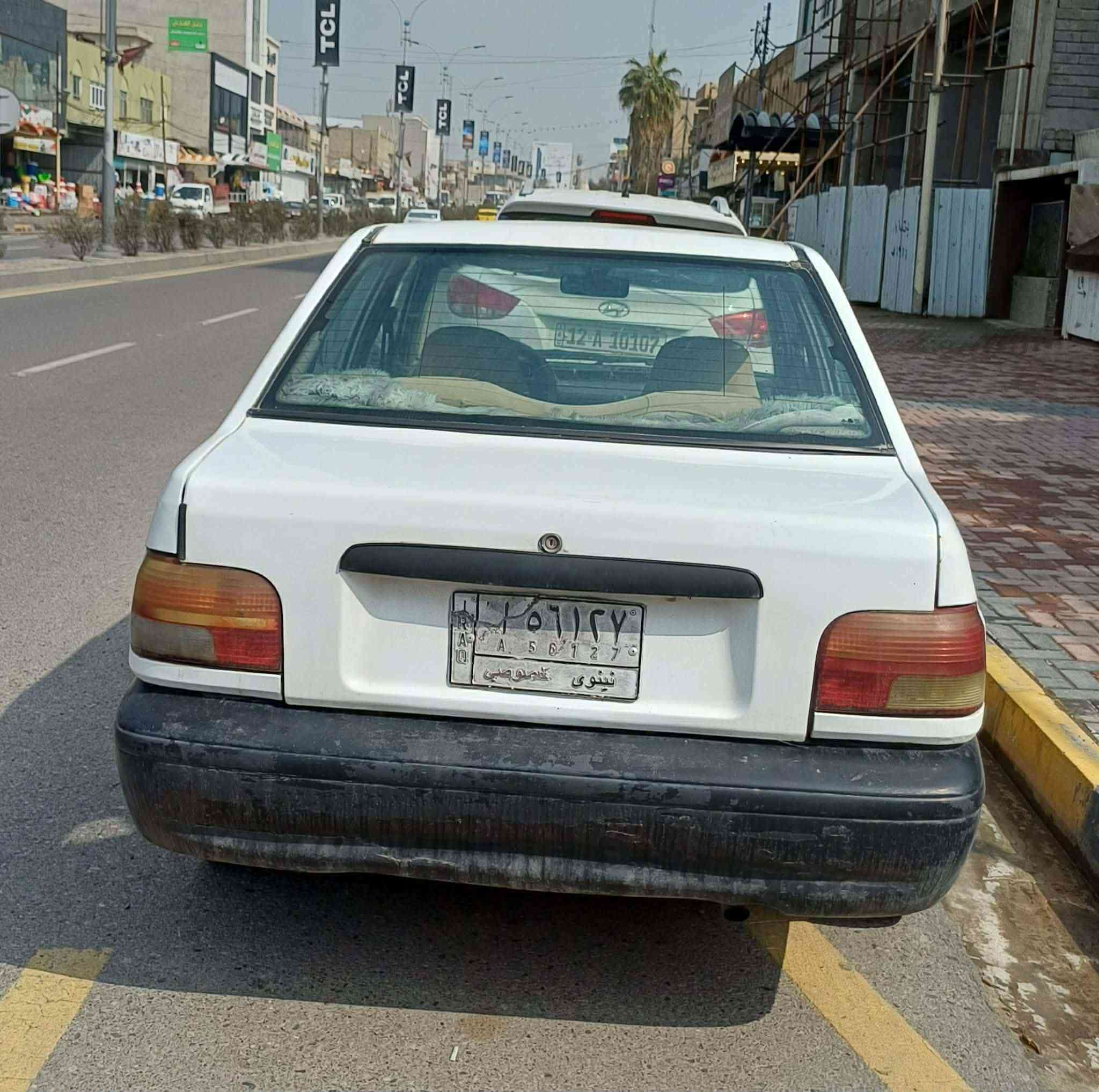 سايبا خصوصي نينوى لون ابيض  
سنوية 2017 
شرعي داخل الموصل شرط التحويل فقط 
تحتوي على كابون ورقي 
صبغ احزام البيع صبغ عام (فحم في فحم )
شاصي نضيف غير ملحوم 
كير شرط مازدا ياباني كصة 
محرك بلا بخار اسم تنقيص قيليل جدا 
السيارة جاهزة تراي بصرة شرط 
باتري جديد 
طخم تاير 
السيارة كاعدة وناصبة 
السعر 25 $ قابل للتفاوض ويستاهل الشراي للاستفسار الاتصال عل الرقم التالي ***********/*********** عنوان السيارة موصل حي الشيماء اقساط ماابيع نقد بس وبدون معارض بيع فقط ومدة ماابيع اخوان كل التفاصيل ذكرت
