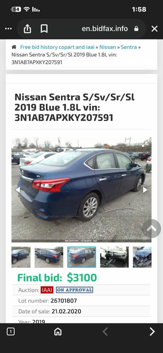 السلام عليكم
نيسان سنترا 
موديل ٢٠١٩💙 رقم بغداد انكليزي 
مواصفات فول عدا الفتحه 
رادارات امامي وحساس خلفي 
كامره خلفيه دواره
تخم نيكل بلادي 
 ثلاث أنظمة قياده 
شاشتين 
بصمه أبواب 
تدفئه كشنات 
تخم تاير جديد 
باتري جديد 
السعر 105 وبيها مجال قليل 
مكانها بغداد الكاظميه 
*********** واتساب متوفر
