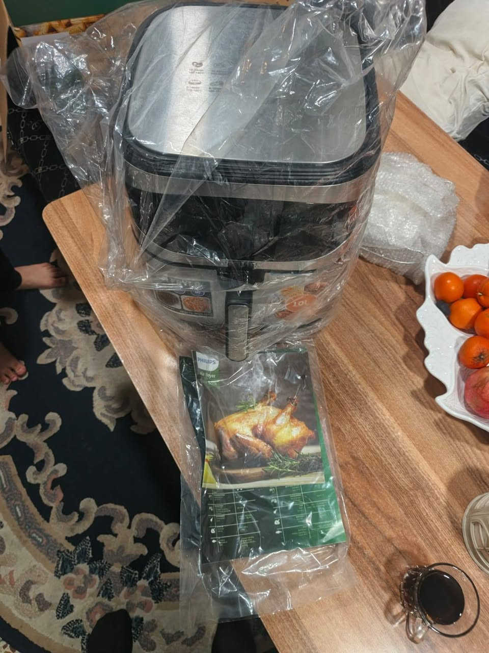 قلايه هوائيه جديده 10L حجم XXXL الحجم العائلي 2800W من شركه بلبس التفاصيل مذكوره بالصور 
للتواصل ***********واتساب فقط
