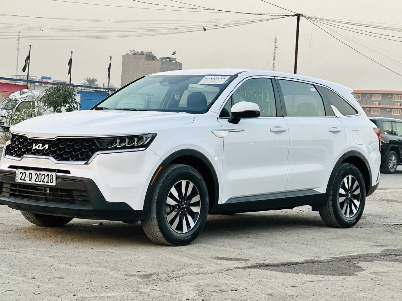 كيا سورنتو ٢٠٢٣ lx 

٧ راكب 

ماشية ٢٥ 

مواصفات:
 
فول تحكم ستيرن- اشاير بالمري 
٤ انظمة قيادة- تحديد مسار - قيادة ذاتية 

بدون صبغ_ بدون ايرباك_ تبديل قبق جنطة فقط
صور الحادث مرفقة بالمنشور 

الاستفسار : ***********
