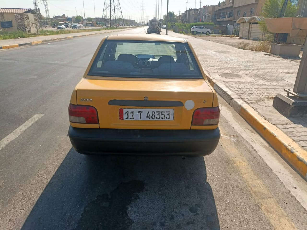 #بيع مستعجل 
السلام عليكم 
   سايبا موديل 2012

مكينه كير كفاله  
رقم  بغداد  تحويل مباشر 
السياره كفاله من خياس وشواصي وضربه 
بيهه بس هاي طخه خفيفه ومرجعهه بعدني ماصابغهه 
تبريد شغال ثلج منضومه جديده 
صدر امامي خلفي كله جديد
تايراتهه نص عمر نضاف يعني  
ضايف عليهه بنكه عاصفه وراديترات جدد ومي اخضر اصلي يعني انسه حماوه 
داخلهه نضيف من تنته وكشنات والدشبول كلهن نضاف 
هيئه غرامات مصفره سياره كلش جديده ومعتني بيهه حيل  بس صار عندي ضرف وجاي ابيع 
رايدهه ب30 وبيهه مجال مكاني بغداد الخطيب ***********
