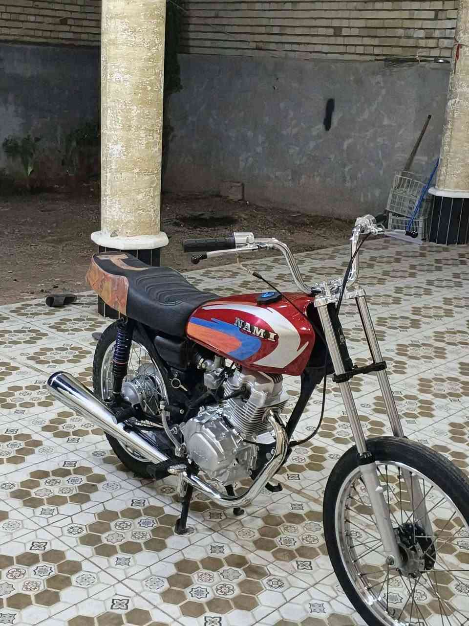 سلام عليكم.. للبيع دراجه نامه شلامجه زرنكي مديل ٢٥ المحرك بعده ع سحك وتعميره كلها جديده كلك الشراي يراسلني او يتصل هذا رقمي ***********
