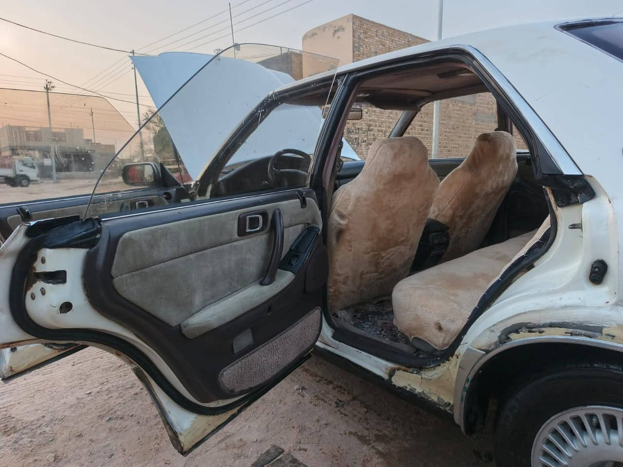 سلام عليكم هارتوب البيع سياره جاهزه حداديه مقدم جديد مكينه كير جديد رقم بصره مكان نجف حي النداء السعر 37رقم ***********موجود واتساب
