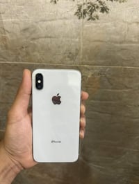 ايفونXعادي256مبدل شاشه بطاريه اصليات ويا شاحنه وكيبل وكفر سعر125تواصل‭...