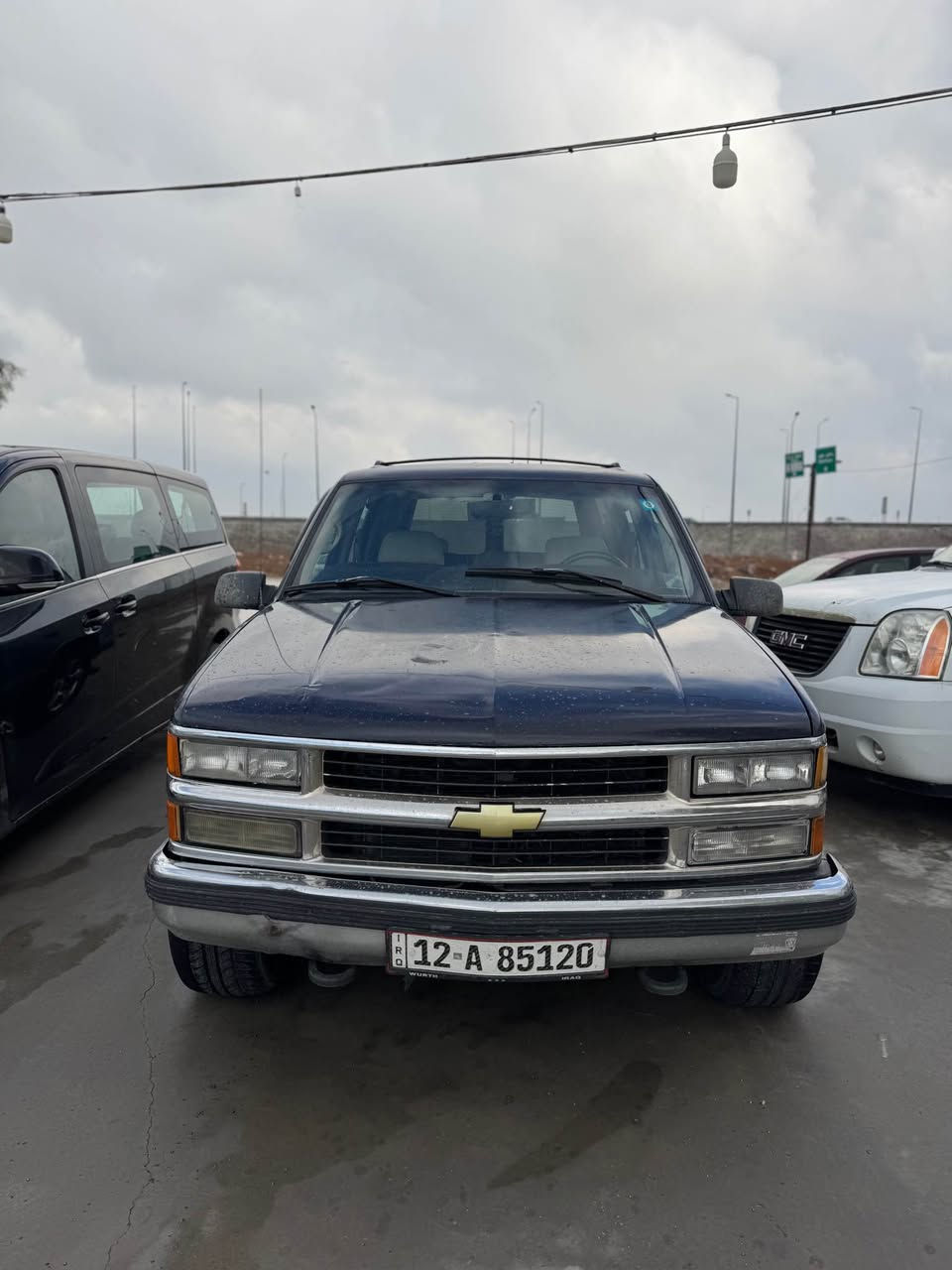 للبيع فقط 
شوفرليت تاهو 
مديل 1997
سعر مطلوب (( 58$ )) 
سياره كير مكينه اكسل كل كفاله 
برغي مابيها نقص 
سياره مصبوغ احزام اثر جراد مابيها حادث قوي
رقم موصل شرط تحويل ثاني يوم 
مكينه حجم ٨ سلندر
٤ تايرات جدد
صدر كفاله 
مكان سياره اربيل 
*********** 
*********** أربيل, العراق
