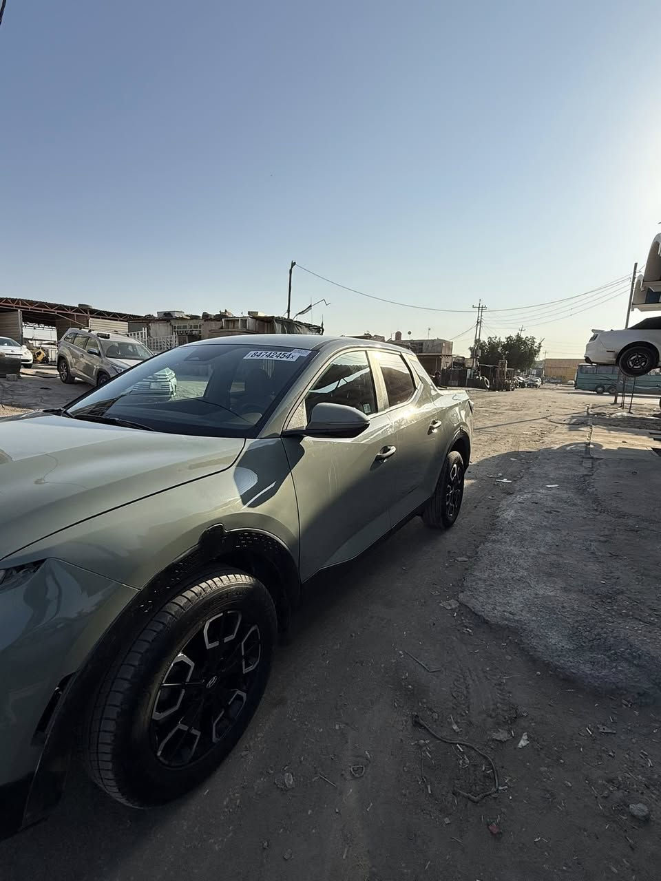 السلام عليكم للبيع سنتا كروز 2024 حادث موضح بلصور السيارة زيرو ماشية 2000 وحادث خفيف للبيع فقط بدون مراوس بصمة وبدون فتحة ورادارات وبيها بعد هواي مواصفات السيارة موجودة في كربلاء بدون رقم بسعر مناسب جدا  ***********او
***********
