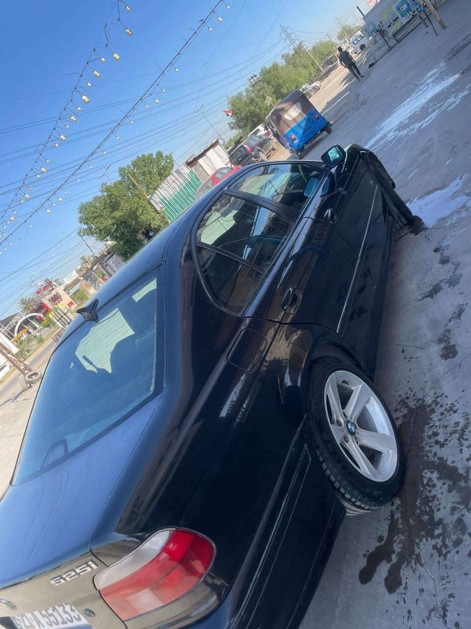 السلام عليكم BMW 528i موديل 1996 حادثها جاملغ خلفي السياره نضيفه ونصبتهاا كلش حلوه استخدم شخصي السعر ٨٠ وبي مجال ***********
