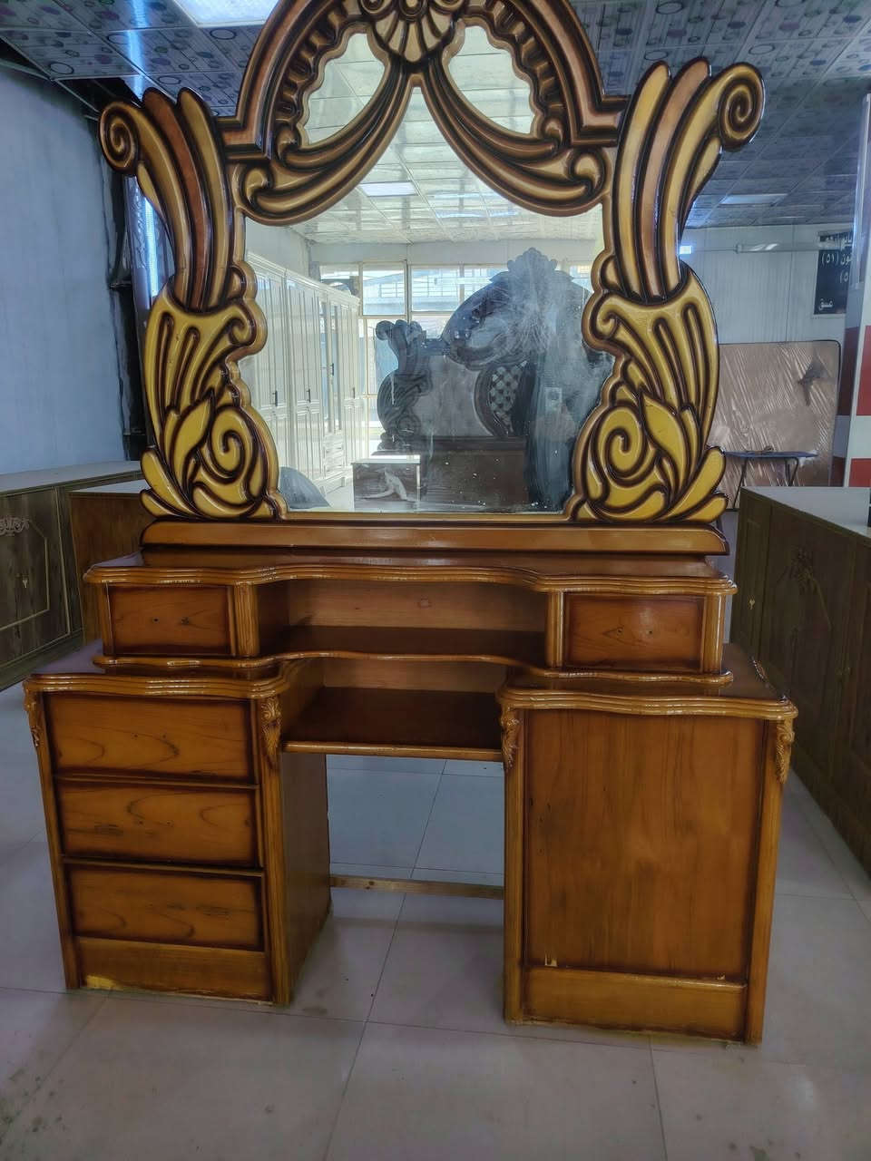 يالله
غرفه مستخدمه نضافه ٩٠ بل ١٠٠
سته ابواب نجاره عراقيه بل كامل
داخل خارج صاج طبيعي 4 ملم
ضهر جرجوبه
متوفره في معرض داماك للاثاث المنزلي العنوان واسط قضاء النعمانيه قرب سيطرة الألبان القديمة الاستفسار واتساب ***********
*********** واتساب #غرفة_نوم #النعمانيه
