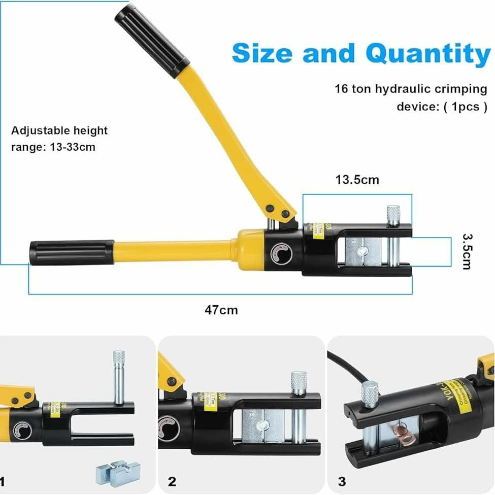 بشرى سارة⚙🔧
🔩🟡 كابسة (ترامل) هيدروليكي - كافة القياسات 🟡🔩
📏 القياسات المتوفرة:
▫️ 4 ملم
▫️ 6 ملم
▫️ 8 ملم
▫️ 10 ملم
▫️ 25 ملم
▫️ 35 ملم
▫️ 50 ملم
▫️ 70 ملم
▫️ 120 ملم
▫️ 240 ملم
▫️ 300 ملم
▫️ 400 ملم

⚠️ الكمية محدودة ‼️
🎯 لا تفوّت الفرصة!

📍 العنوان: بغداد / كمب سارة / قرب مجمع سيد مأمول
🚚 يتوفر توصيل داخل بغداد وكافة المحافظات

📞 للطلب والاستفسار:
📲 واتساب أو ماسنجر الصفحة
📞 الاتصال على الأرقام التالية:
📱 ‏‪***********‬‏@
