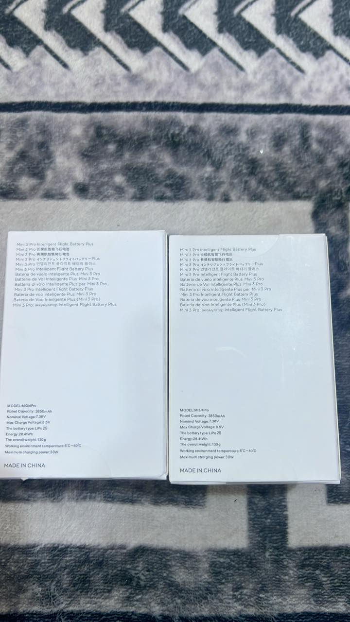بطاريات DJI
MINI 3 PRO


**إذا كنت صاحب هذا الإعلان وتريد حذفه لأي سبب، رجاءا أرسل رسالة إلى الدعم الفني**