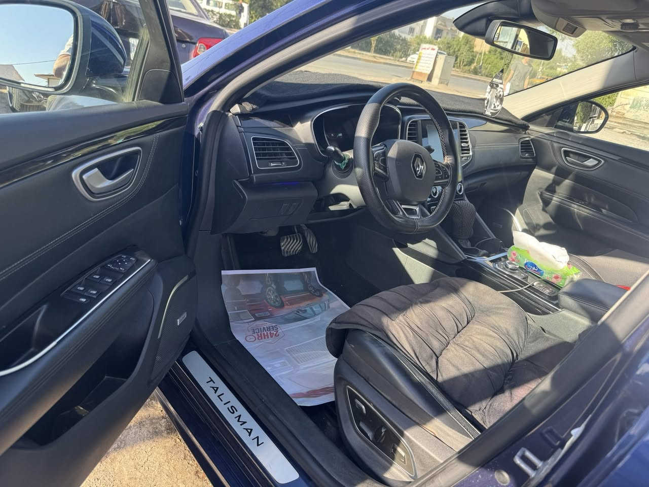 رينو تاليسمان Renualt Talisman 2018 فول مواصفات ماكو سيارة بيهه هيج مواصفات
***كفالة عامة** من الحادث والصبغ .ماشيه73 كيلومتر. رقم اربيل بأسمي  
—-
محرك ١٦٠٠ تيربو  .كير اوتوماتيك ٧ نمر
سايد بريك بصمة تلقائي اوتو
بانوراما 
مساج تدليك كشنات سائق + راكب 
تبريد كشنات امامي 
تدفئة كشنات امامي + خلفي جميع الكشنات تدفئة
سستم صوت Bose ١٢ سماعة 
————
شاشة بلادية تدعم كاربلاي 
شاشة داتا شو عرض بالزجاج الامامي
رادارات ٣٦٠ درجة داير مداير السيارة 
مري شفط 
Autostop تشغيل واطفاء تلقائي عند التوقف
بردة خلفية بلادية
ثلاجة بالجكمجة
اوتو بارك سيارة تطبك وحدها AutoPark
وضعيات قيادة متعدده ومتغيره تكدر تتحكم بيها 
لد دشبول متغير 
تفتح بس تقترب عليها ومن تبتعد تقفل وحدها 
تنزيل الجام واغلاق البانوراما من خلال البصمة.
تشغيل اللايت من خلال البصمة
صندوق يفتح بالبصمة من خلال تمرير القدم
السيارة بيهه مواصفات كلش هواي بعد غيرها 

——————
السيارة بدون اي نقص جاهزة تبريد ثلج
 تخم تاير جديد قبل يومين شاده تايلندي اصلي 
السعر 127 وبيه مجال 
 للشراي الاتصال على الرقم  *********** 

عنوان السيارة بغداد شهداء البياع
