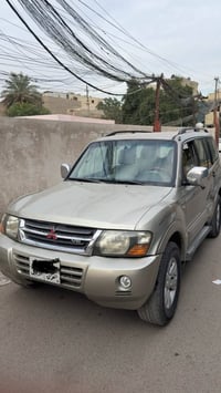 لبيع او مراوس باجيرو 2001  رقم اربيل مميز  سياره راعيه ماندله اتكفل بل...