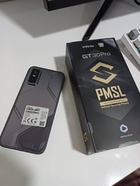انفنكس GT30 pro رام 12 ذاكرة 256  غراضه كاملة  استخدام قليل جدا  مواصف...