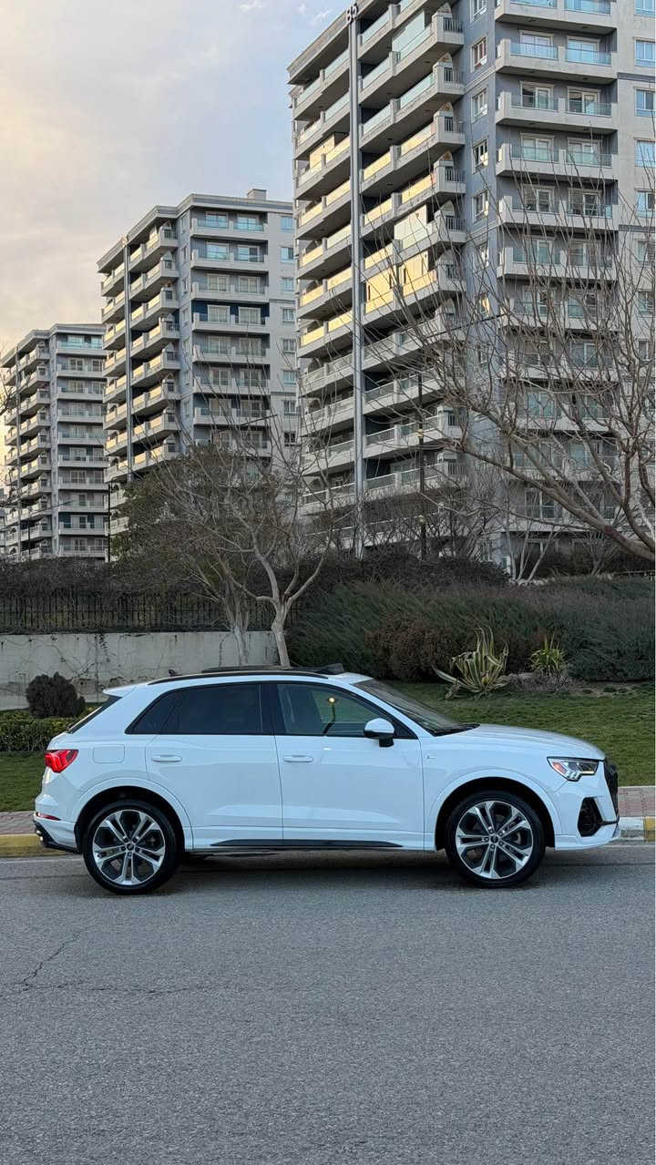 ﷽ 

audi  Q3    2021  premium  plus    S  line

                                  quattro

موديل  ٢٠٢١ 
80 هةزار  روشتوة
جاملغي دواوةي سةكن بوياخة يةك پةلةي درگاي دواي سةكن بوياخة
 
فوول فول مواسەفات ١/١ قەپات 

پانۆراما 
بەسمە 
دەرگا بەسمە 
برێک بەسمە 
ئۆتۆ هۆڵد 
ئۆتۆ ستۆپ 
کوشن جلد 
کوشن کارەبا 
کوشن خەزن 
کوشن هیتەر 
شاشە 
٣٦٠ دەرەجە کامێرا 
٣٦٠ دەرەجە ڕادار و پارک سێنسەر 
٣٦٠ دەرەجە حاسە 
وایەر لێس چارجەر 
گێچ دیجیتاڵ و کامل map
٥ مۆدی لێخوڕین 
گێڕی ئۆتۆ و عادی و سەر سوکان و سپۆرت 
تراکشن 
داون هیڵ ئەسیست 
quattro دەبڵ ئەکسل 
سنوق شەفت 
پێش و دوا کامل لید و زینۆن 
لایت ئۆتۆ 
سوکان ڤۆلیۆم 
تەحدید سورعە 
تەبرید مەرکەزی 

زۆر مواسەفاتی تر 

سةيارةكة لةسليمانية

سعري ١٨٨$ مةجال

*********** السليمانية, العراق
