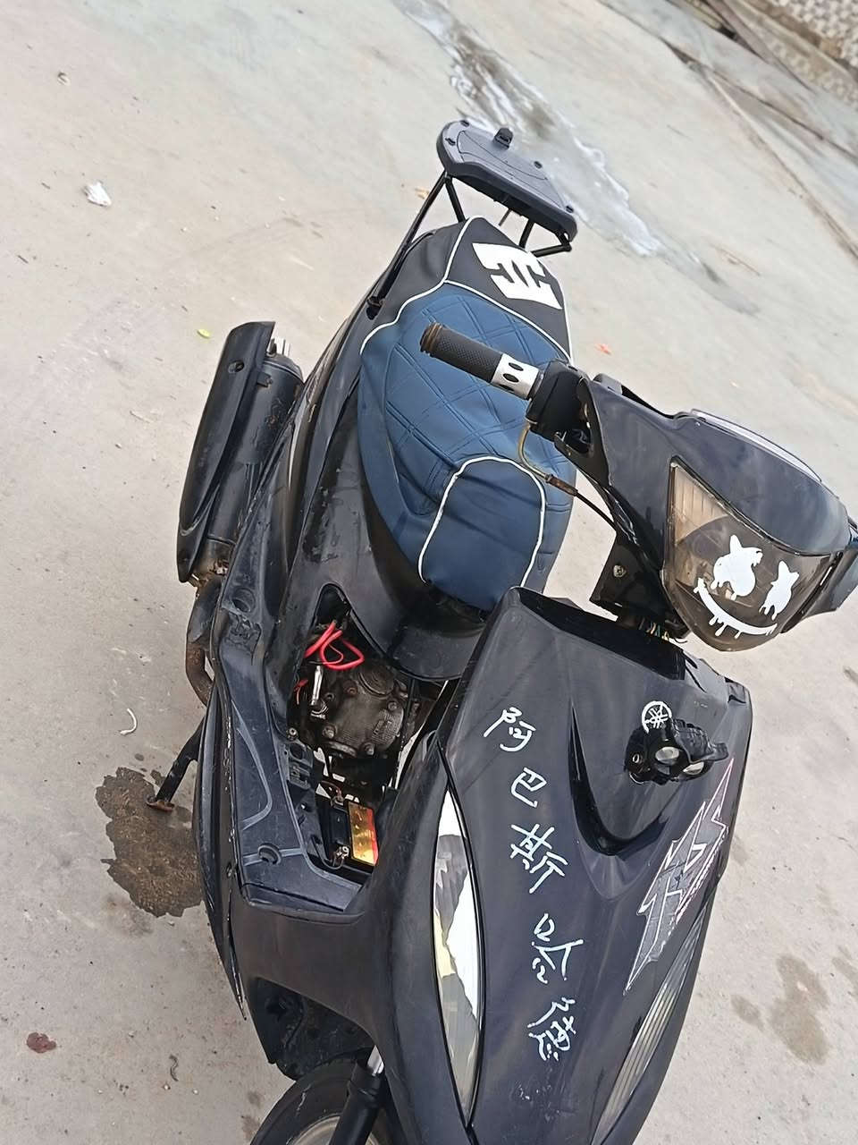 سلام عليكم
ماڪس عدله 
الدراجه مكينته مفتوحه ما بيه نقص لا تبخير لا تنقيص مكينه خرسه سلف هندر تجي وتفحص
مكاني بصره قضاء المدينه منطقة الرحمانيه 
سعࢪ 550 وبيه مجال 
الهاتف ***********
اذا مو شراي لا شوفني وجهك دراجات ضاله.
